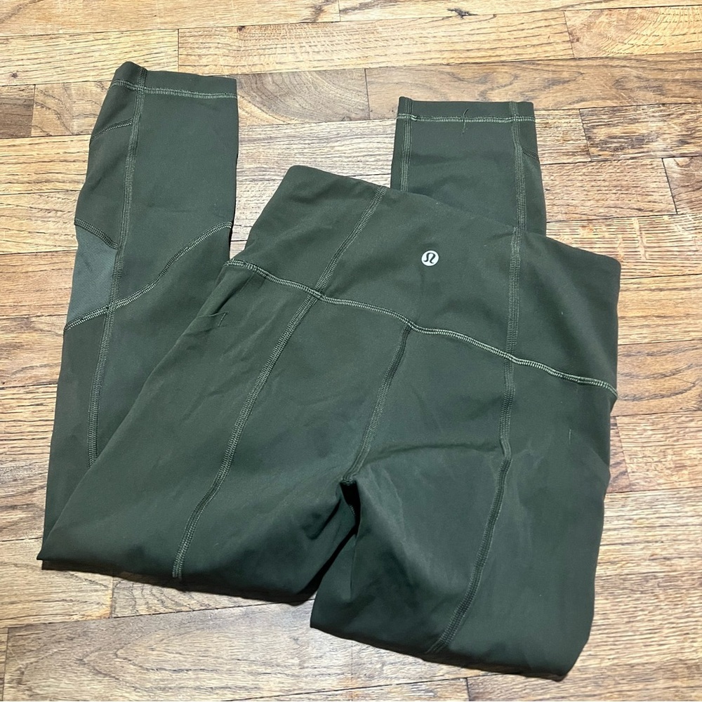 Lululemon Pace Rival High Rise Crop 22” Leggings Size 2 - Picture 4 of 6